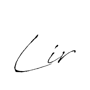 The best way (Antro_Vectra) to make a short signature is to pick only two or three words in your name. The name Lir include a total of six letters. For converting this name. Lir signature style 6 images and pictures png