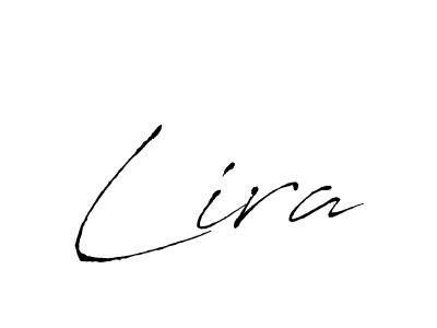 Antro_Vectra is a professional signature style that is perfect for those who want to add a touch of class to their signature. It is also a great choice for those who want to make their signature more unique. Get Lira name to fancy signature for free. Lira signature style 6 images and pictures png