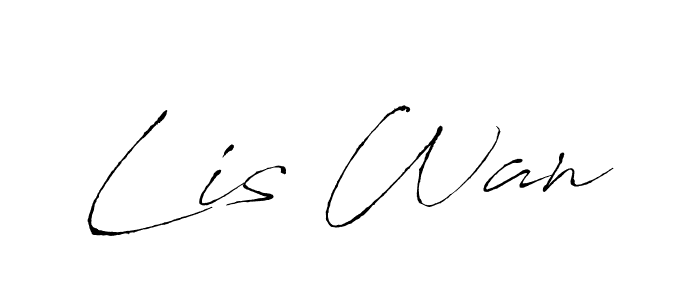 Check out images of Autograph of Lis Wan name. Actor Lis Wan Signature Style. Antro_Vectra is a professional sign style online. Lis Wan signature style 6 images and pictures png