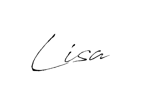 The best way (Antro_Vectra) to make a short signature is to pick only two or three words in your name. The name Lisa  include a total of six letters. For converting this name. Lisa  signature style 6 images and pictures png