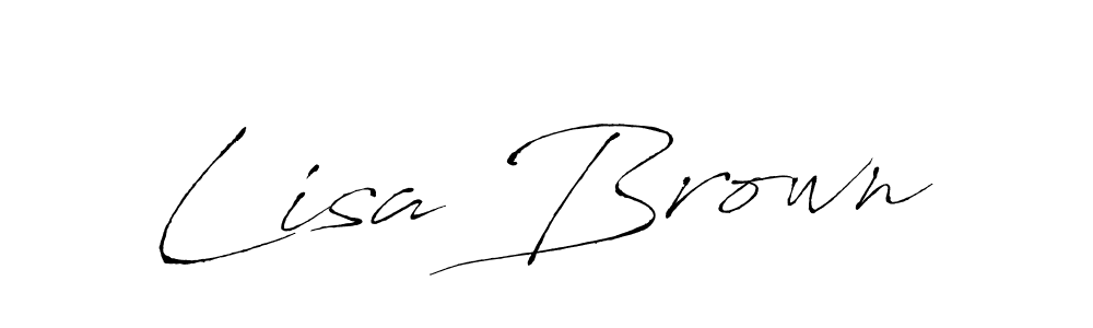 How to make Lisa Brown signature? Antro_Vectra is a professional autograph style. Create handwritten signature for Lisa Brown name. Lisa Brown signature style 6 images and pictures png