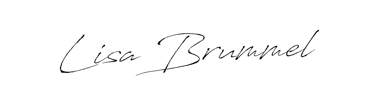 Similarly Antro_Vectra is the best handwritten signature design. Signature creator online .You can use it as an online autograph creator for name Lisa Brummel. Lisa Brummel signature style 6 images and pictures png