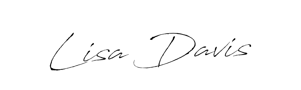 How to make Lisa Davis signature? Antro_Vectra is a professional autograph style. Create handwritten signature for Lisa Davis name. Lisa Davis signature style 6 images and pictures png