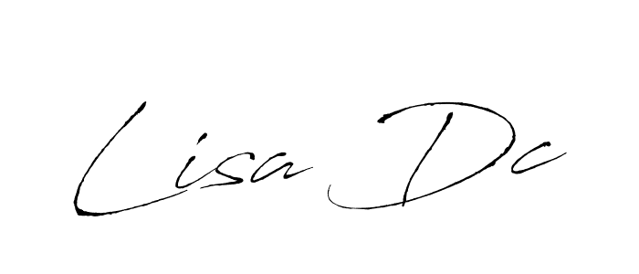 The best way (Antro_Vectra) to make a short signature is to pick only two or three words in your name. The name Lisa Dc include a total of six letters. For converting this name. Lisa Dc signature style 6 images and pictures png