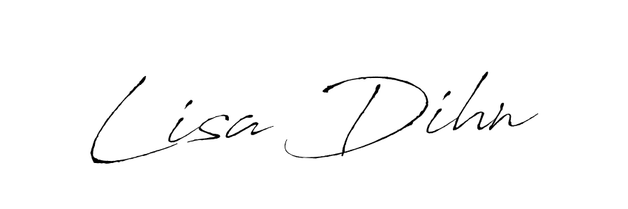 This is the best signature style for the Lisa Dihn name. Also you like these signature font (Antro_Vectra). Mix name signature. Lisa Dihn signature style 6 images and pictures png