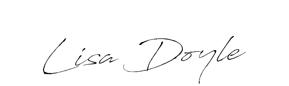 Antro_Vectra is a professional signature style that is perfect for those who want to add a touch of class to their signature. It is also a great choice for those who want to make their signature more unique. Get Lisa Doyle name to fancy signature for free. Lisa Doyle signature style 6 images and pictures png