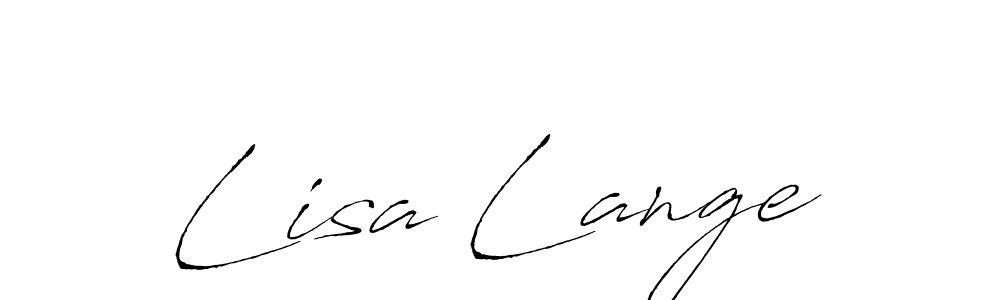 Also You can easily find your signature by using the search form. We will create Lisa Lange name handwritten signature images for you free of cost using Antro_Vectra sign style. Lisa Lange signature style 6 images and pictures png