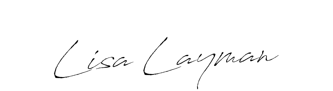 How to make Lisa Layman signature? Antro_Vectra is a professional autograph style. Create handwritten signature for Lisa Layman name. Lisa Layman signature style 6 images and pictures png