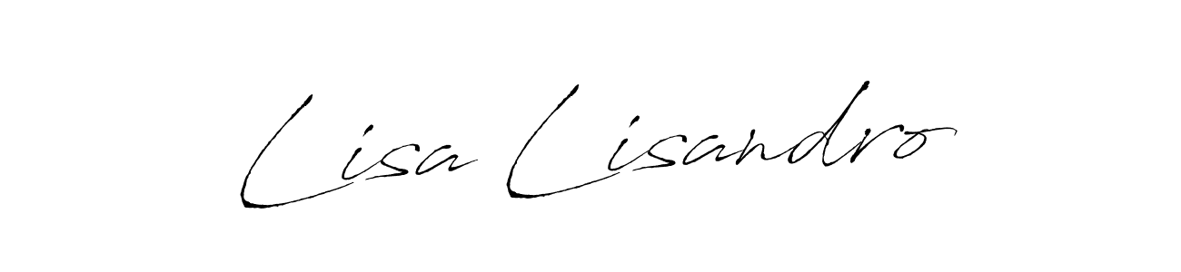 if you are searching for the best signature style for your name Lisa Lisandro. so please give up your signature search. here we have designed multiple signature styles  using Antro_Vectra. Lisa Lisandro signature style 6 images and pictures png