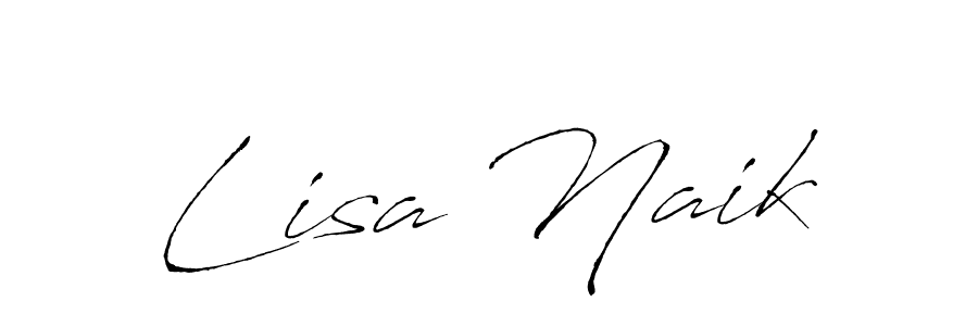 Antro_Vectra is a professional signature style that is perfect for those who want to add a touch of class to their signature. It is also a great choice for those who want to make their signature more unique. Get Lisa Naik name to fancy signature for free. Lisa Naik signature style 6 images and pictures png