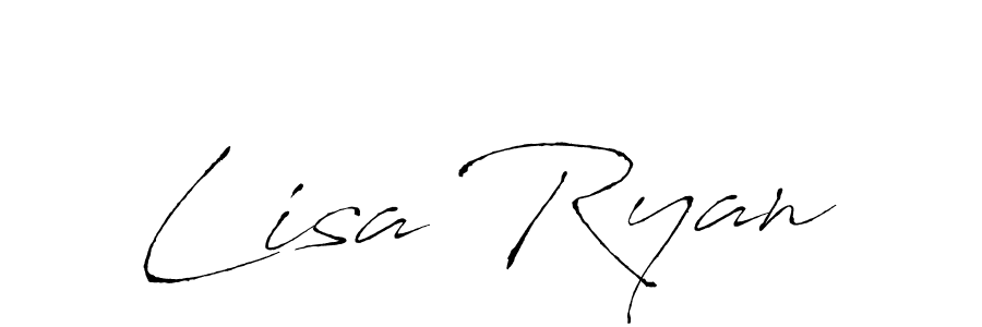 Make a short Lisa Ryan signature style. Manage your documents anywhere anytime using Antro_Vectra. Create and add eSignatures, submit forms, share and send files easily. Lisa Ryan signature style 6 images and pictures png