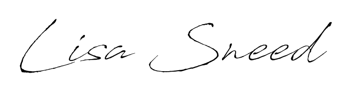 Make a beautiful signature design for name Lisa Sneed. Use this online signature maker to create a handwritten signature for free. Lisa Sneed signature style 6 images and pictures png