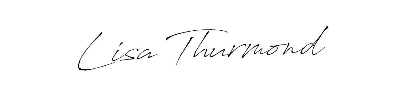 Use a signature maker to create a handwritten signature online. With this signature software, you can design (Antro_Vectra) your own signature for name Lisa Thurmond. Lisa Thurmond signature style 6 images and pictures png