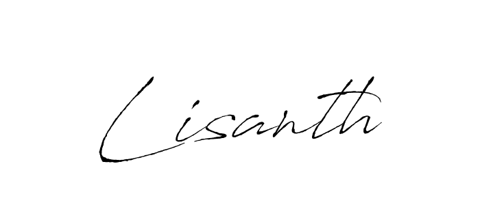 Antro_Vectra is a professional signature style that is perfect for those who want to add a touch of class to their signature. It is also a great choice for those who want to make their signature more unique. Get Lisanth name to fancy signature for free. Lisanth signature style 6 images and pictures png