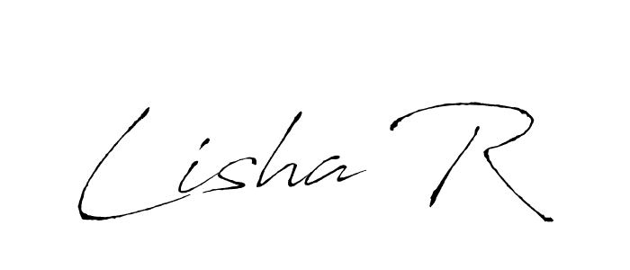 Once you've used our free online signature maker to create your best signature Antro_Vectra style, it's time to enjoy all of the benefits that Lisha R name signing documents. Lisha R signature style 6 images and pictures png