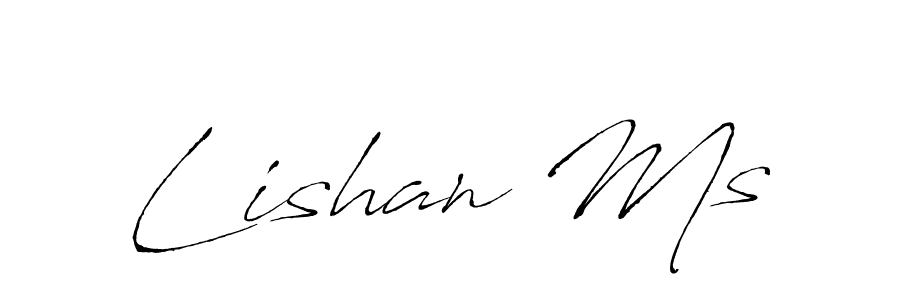 This is the best signature style for the Lishan Ms name. Also you like these signature font (Antro_Vectra). Mix name signature. Lishan Ms signature style 6 images and pictures png