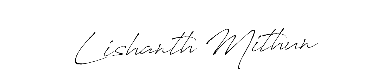 Best and Professional Signature Style for Lishanth Mithun. Antro_Vectra Best Signature Style Collection. Lishanth Mithun signature style 6 images and pictures png