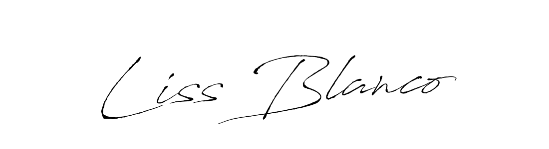 Best and Professional Signature Style for Liss Blanco. Antro_Vectra Best Signature Style Collection. Liss Blanco signature style 6 images and pictures png