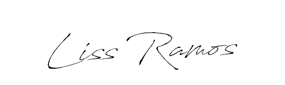 Also we have Liss Ramos name is the best signature style. Create professional handwritten signature collection using Antro_Vectra autograph style. Liss Ramos signature style 6 images and pictures png