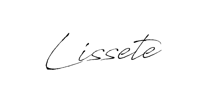 You should practise on your own different ways (Antro_Vectra) to write your name (Lissete) in signature. don't let someone else do it for you. Lissete signature style 6 images and pictures png