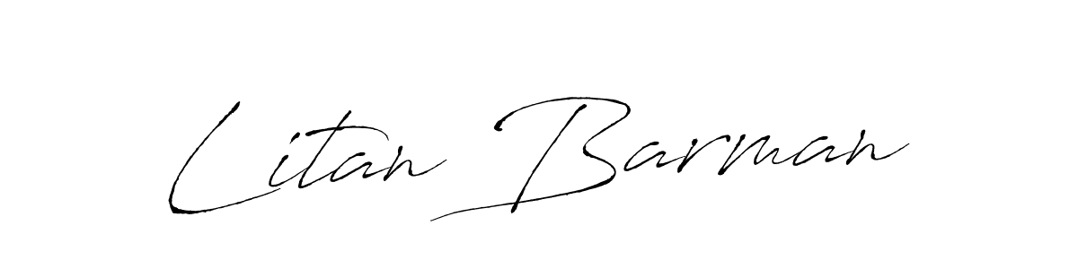 This is the best signature style for the Litan Barman name. Also you like these signature font (Antro_Vectra). Mix name signature. Litan Barman signature style 6 images and pictures png