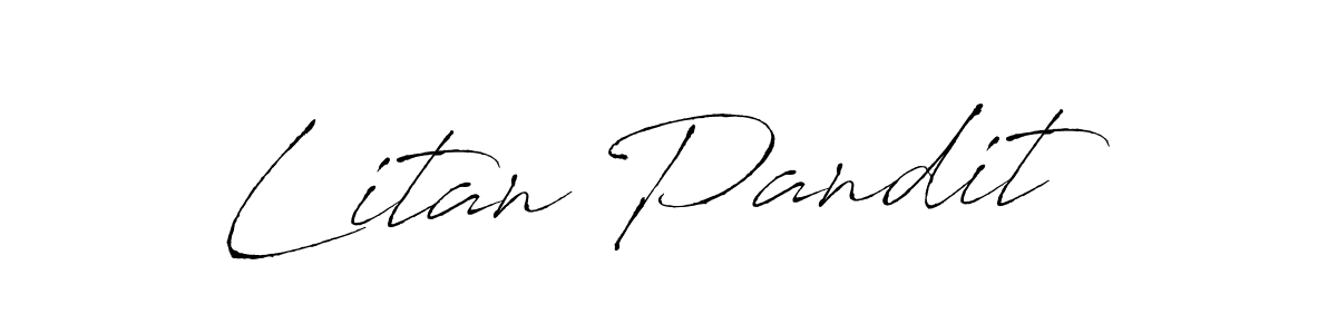 Similarly Antro_Vectra is the best handwritten signature design. Signature creator online .You can use it as an online autograph creator for name Litan Pandit. Litan Pandit signature style 6 images and pictures png