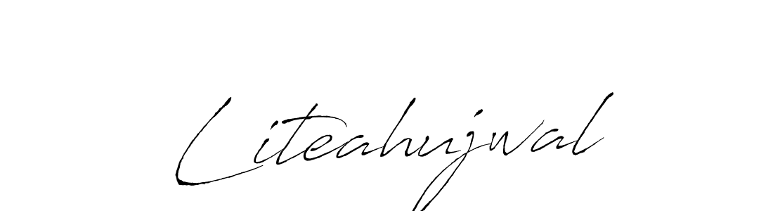 How to Draw Liteahujwal signature style? Antro_Vectra is a latest design signature styles for name Liteahujwal. Liteahujwal signature style 6 images and pictures png