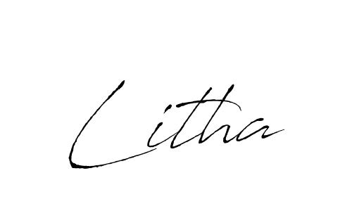 Here are the top 10 professional signature styles for the name Litha. These are the best autograph styles you can use for your name. Litha signature style 6 images and pictures png