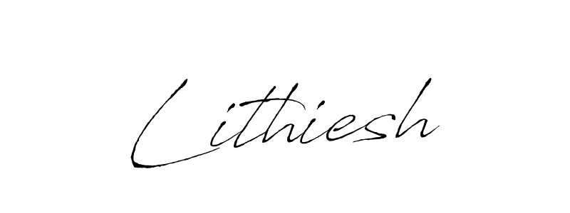 Antro_Vectra is a professional signature style that is perfect for those who want to add a touch of class to their signature. It is also a great choice for those who want to make their signature more unique. Get Lithiesh name to fancy signature for free. Lithiesh signature style 6 images and pictures png