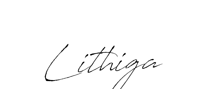 Create a beautiful signature design for name Lithiga. With this signature (Antro_Vectra) fonts, you can make a handwritten signature for free. Lithiga signature style 6 images and pictures png