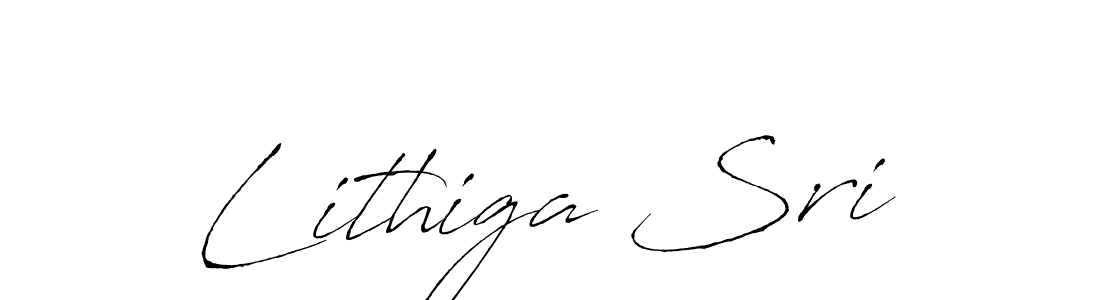 Use a signature maker to create a handwritten signature online. With this signature software, you can design (Antro_Vectra) your own signature for name Lithiga Sri. Lithiga Sri signature style 6 images and pictures png