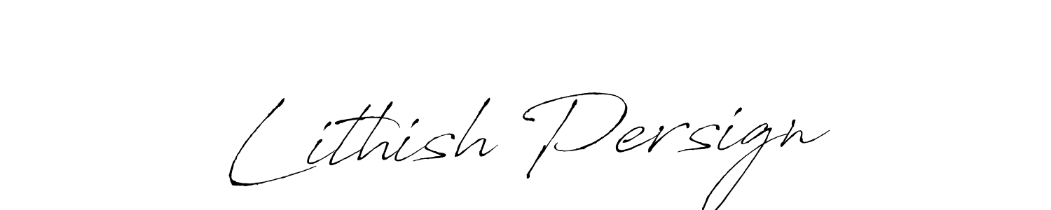 How to Draw Lithish Persign signature style? Antro_Vectra is a latest design signature styles for name Lithish Persign. Lithish Persign signature style 6 images and pictures png