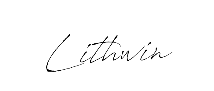 How to make Lithwin name signature. Use Antro_Vectra style for creating short signs online. This is the latest handwritten sign. Lithwin signature style 6 images and pictures png