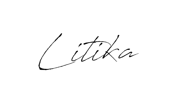 You can use this online signature creator to create a handwritten signature for the name Litika. This is the best online autograph maker. Litika signature style 6 images and pictures png