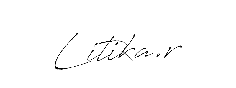 Here are the top 10 professional signature styles for the name Litika.r. These are the best autograph styles you can use for your name. Litika.r signature style 6 images and pictures png