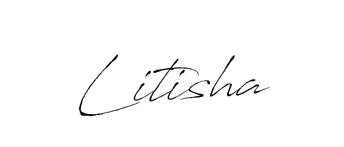 Antro_Vectra is a professional signature style that is perfect for those who want to add a touch of class to their signature. It is also a great choice for those who want to make their signature more unique. Get Litisha name to fancy signature for free. Litisha signature style 6 images and pictures png