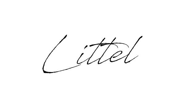 Make a beautiful signature design for name Littel. With this signature (Antro_Vectra) style, you can create a handwritten signature for free. Littel signature style 6 images and pictures png