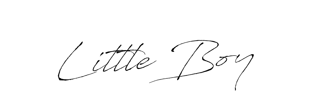 Design your own signature with our free online signature maker. With this signature software, you can create a handwritten (Antro_Vectra) signature for name Little Boy. Little Boy signature style 6 images and pictures png