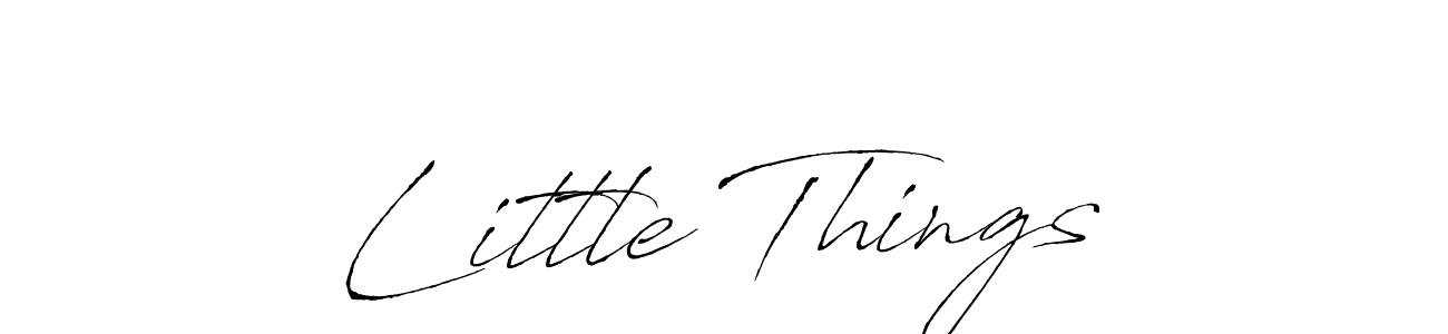 Best and Professional Signature Style for Little Things. Antro_Vectra Best Signature Style Collection. Little Things signature style 6 images and pictures png