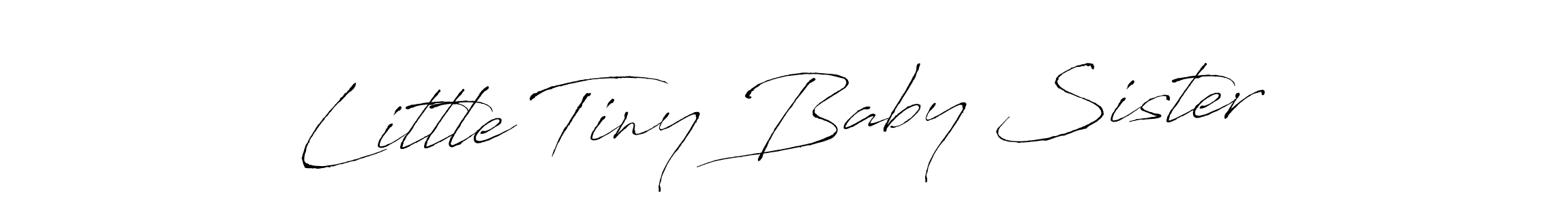 It looks lik you need a new signature style for name Little Tiny Baby Sister. Design unique handwritten (Antro_Vectra) signature with our free signature maker in just a few clicks. Little Tiny Baby Sister signature style 6 images and pictures png
