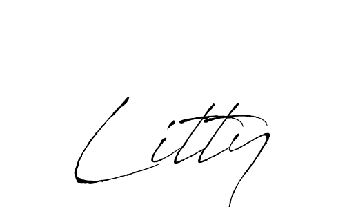 Once you've used our free online signature maker to create your best signature Antro_Vectra style, it's time to enjoy all of the benefits that Litty name signing documents. Litty signature style 6 images and pictures png