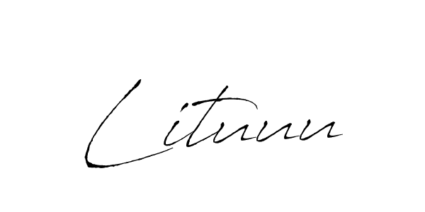 Lituuu stylish signature style. Best Handwritten Sign (Antro_Vectra) for my name. Handwritten Signature Collection Ideas for my name Lituuu. Lituuu signature style 6 images and pictures png
