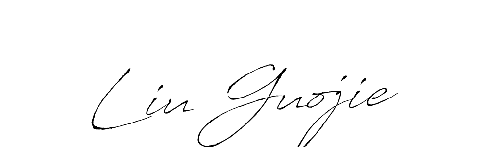 if you are searching for the best signature style for your name Liu Guojie. so please give up your signature search. here we have designed multiple signature styles  using Antro_Vectra. Liu Guojie signature style 6 images and pictures png