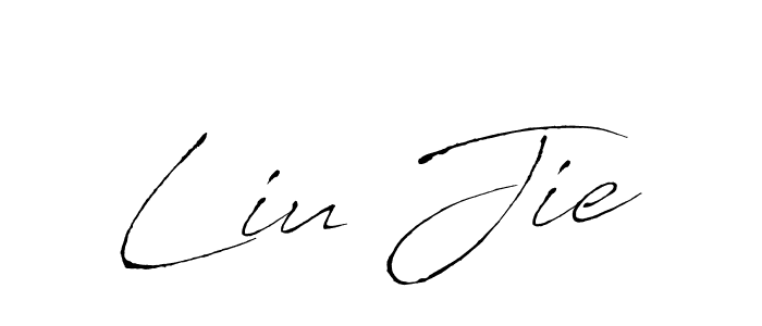 Once you've used our free online signature maker to create your best signature Antro_Vectra style, it's time to enjoy all of the benefits that Liu Jie name signing documents. Liu Jie signature style 6 images and pictures png