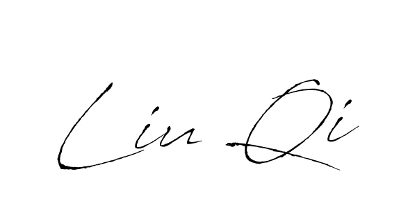 Similarly Antro_Vectra is the best handwritten signature design. Signature creator online .You can use it as an online autograph creator for name Liu Qi. Liu Qi signature style 6 images and pictures png