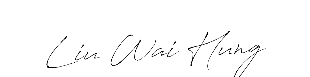 Best and Professional Signature Style for Liu Wai Hung. Antro_Vectra Best Signature Style Collection. Liu Wai Hung signature style 6 images and pictures png