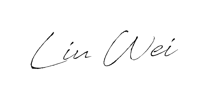 You should practise on your own different ways (Antro_Vectra) to write your name (Liu Wei) in signature. don't let someone else do it for you. Liu Wei signature style 6 images and pictures png