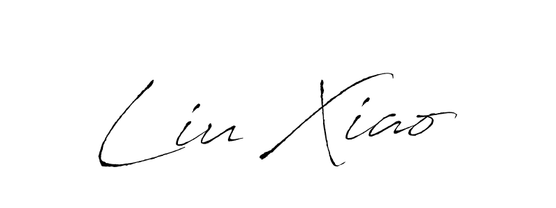 Create a beautiful signature design for name Liu Xiao. With this signature (Antro_Vectra) fonts, you can make a handwritten signature for free. Liu Xiao signature style 6 images and pictures png