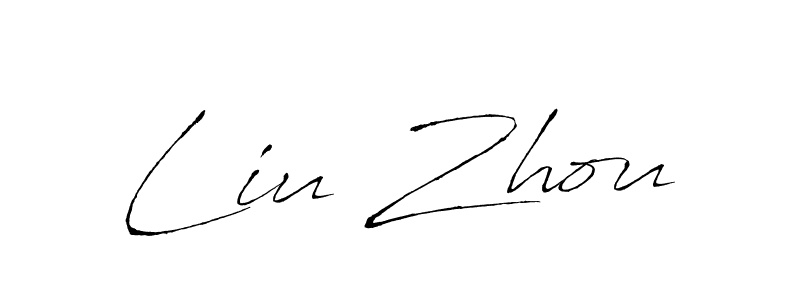 Use a signature maker to create a handwritten signature online. With this signature software, you can design (Antro_Vectra) your own signature for name Liu Zhou. Liu Zhou signature style 6 images and pictures png