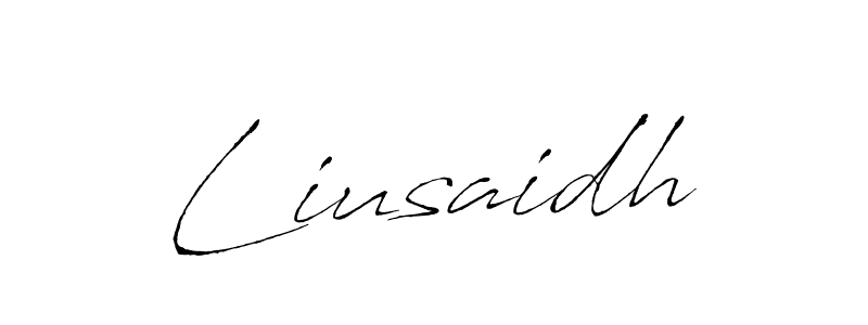 Also we have Liusaidh name is the best signature style. Create professional handwritten signature collection using Antro_Vectra autograph style. Liusaidh signature style 6 images and pictures png